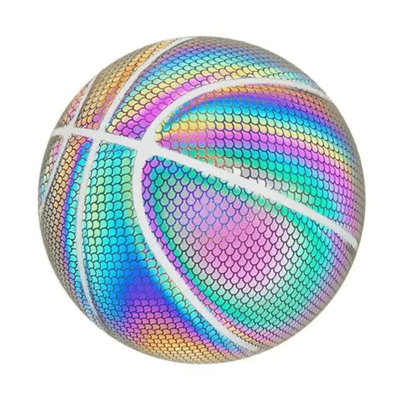 Briljant Reflecterend Holografisch Basketbal