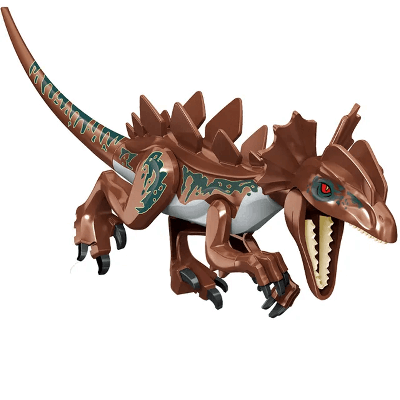 Dinosaurus Bouwstenen voor Kinderen - T-Rex Figuur | Educatief & Leuk ABS Plastic Speelgoed voor Creatief Spelen & Fijne Motoriek