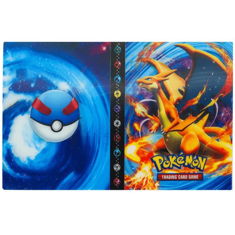 Poke Card Verzamelalbum - 240 Kaartvakken, Perfect voor Verzamelaars
