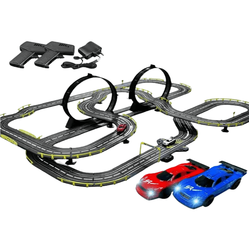 Grote racebaan met afstandsbediening