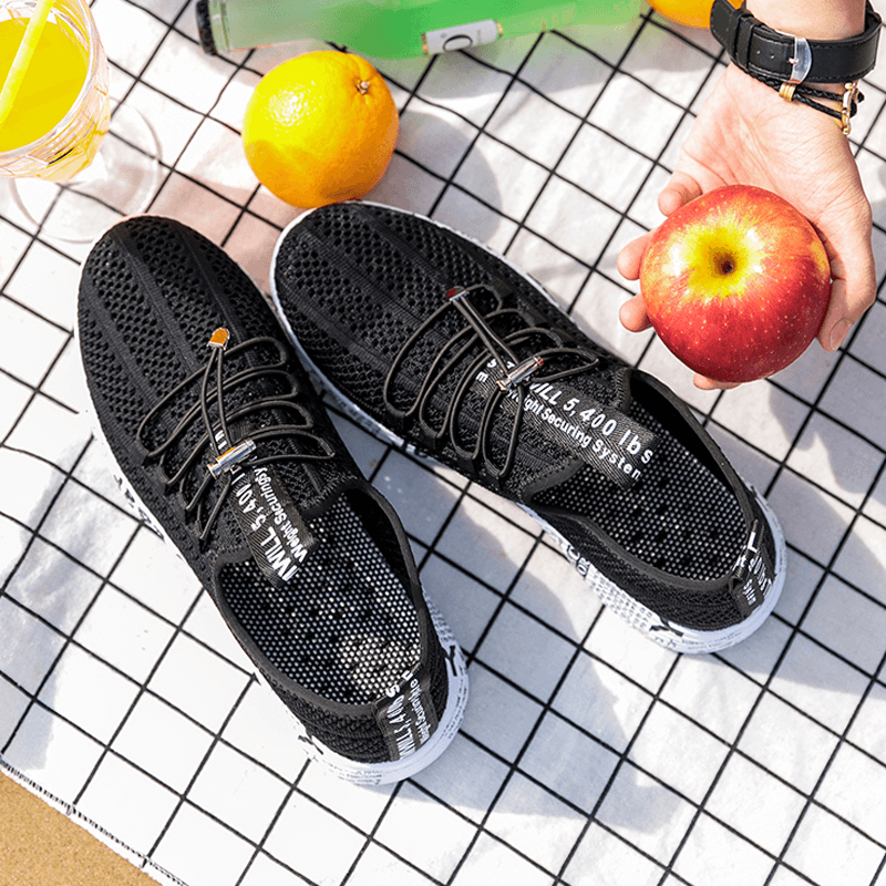 Ademende mesh schoenen