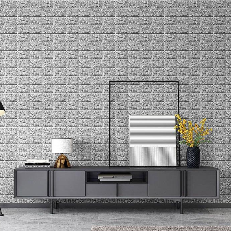 THOMAS - 3D Zacht Schuim Zelfklevend Behang Rol