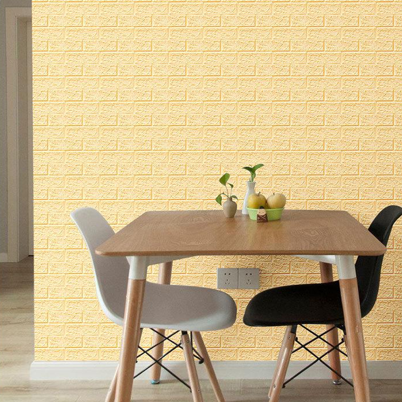 THOMAS - 3D Zacht Schuim Zelfklevend Behang Rol