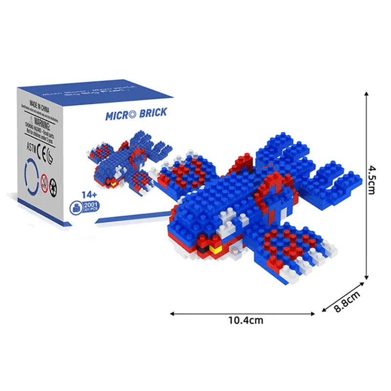Poke Character Nanoblocks Anime Bouwstenen
