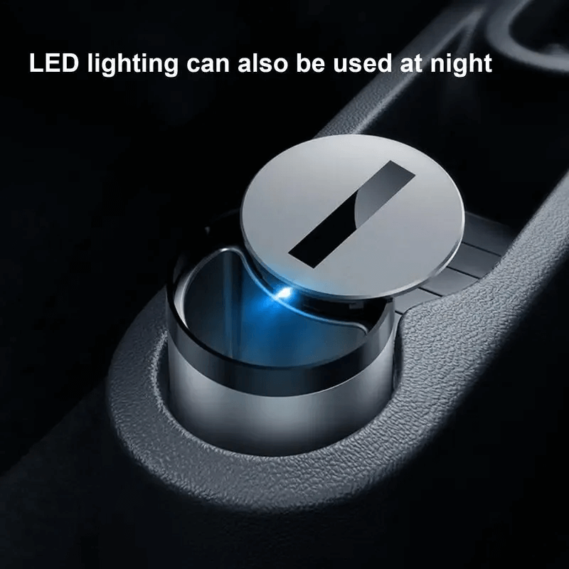 Automatische asbak voor de auto