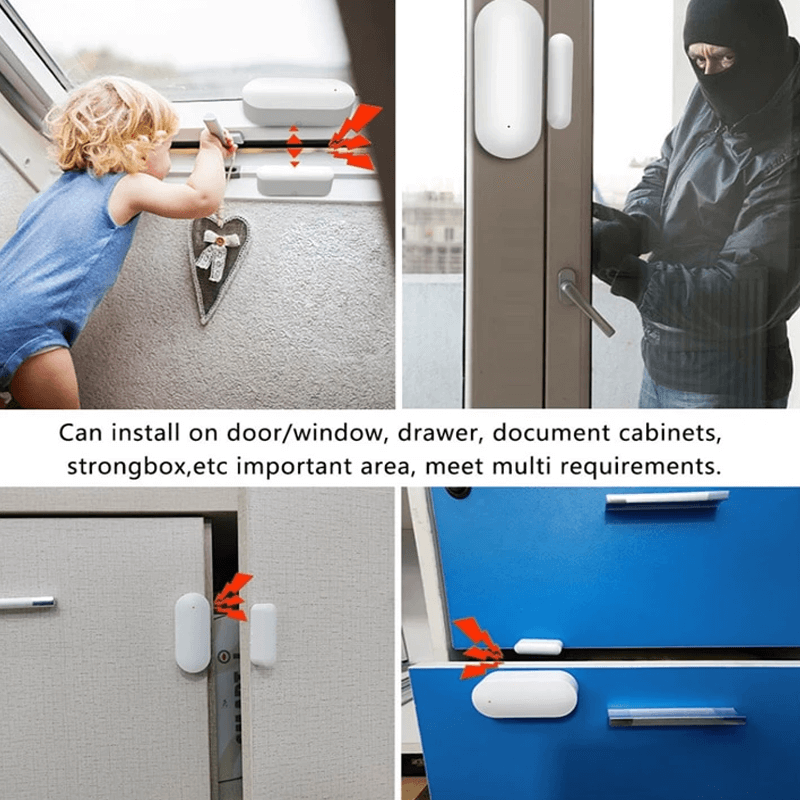 Slimme deursensor met WiFi en Bluetooth