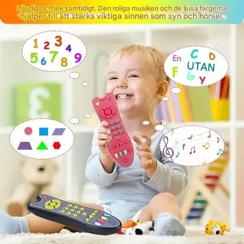 Muzikale TV-afstandsbediening voor baby's