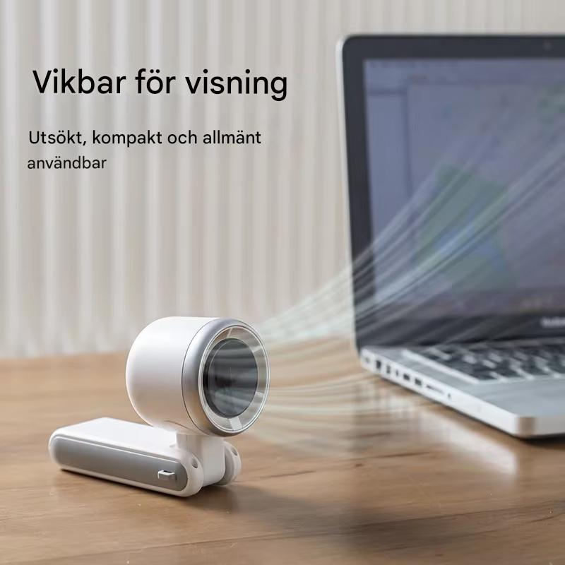 TurboBreeze - Handheld Mini Turbo Fan voor op reis en dagelijks gebruik