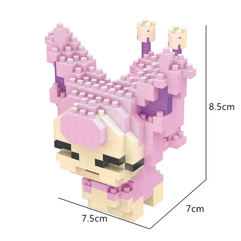 Poke Character Nanoblocks Anime Bouwstenen