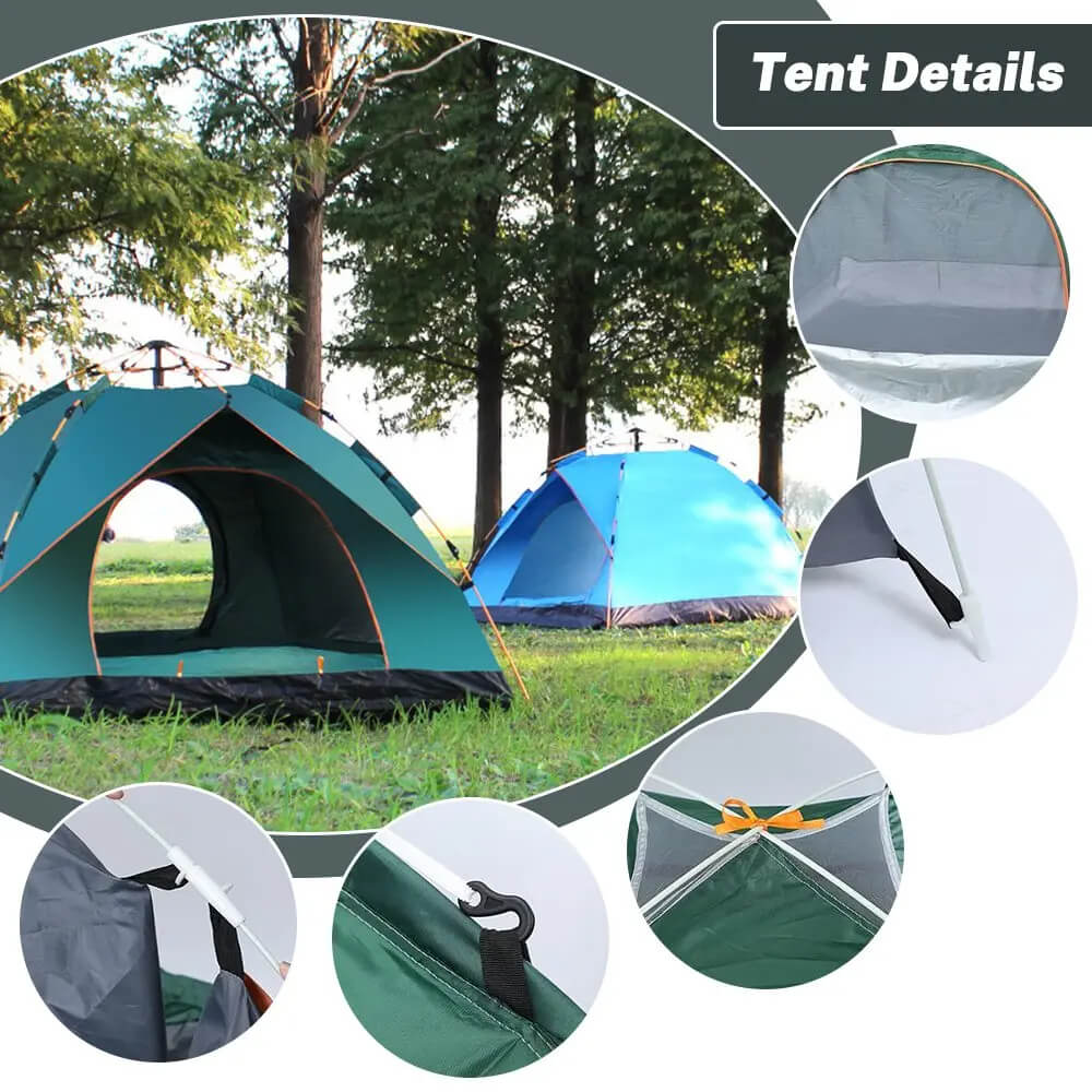 Express Tent 3 Seconden Volledig Automatische Pop-up Tent Kamperen & Wandelen