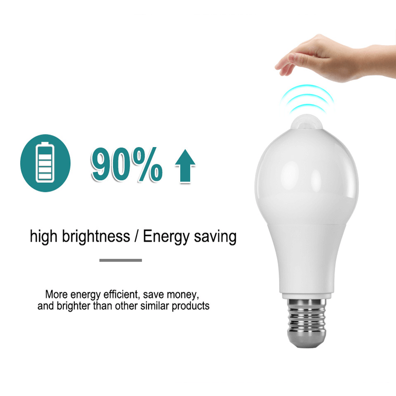 Slimme LED-lamp met bewegingssensor Gloeilamp