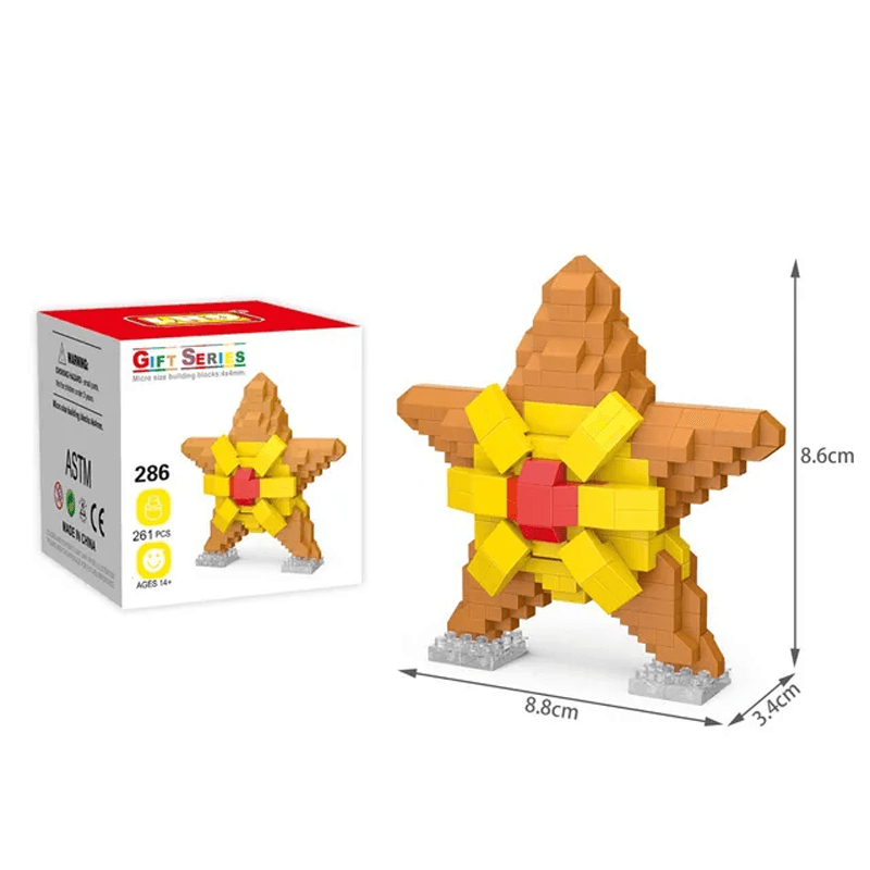 Poke Character Nanoblocks Anime Bouwstenen