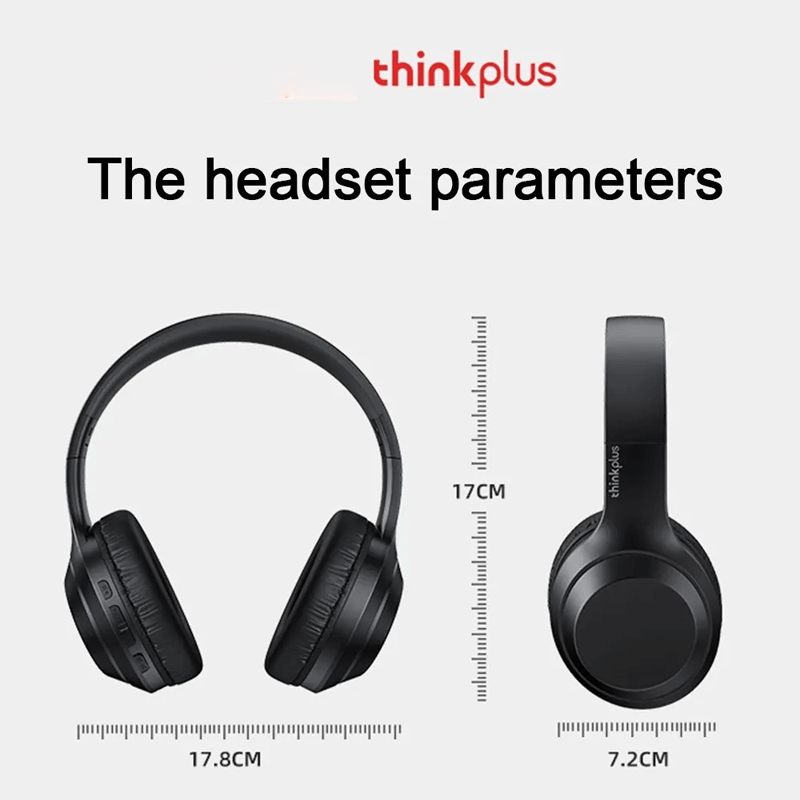 TH10 Draadloze Stereo Hoofdtelefoon 3D Audio Technologie HiFi Luidsprekers 12 uur Batterijduur - Kristalhelder Geluid