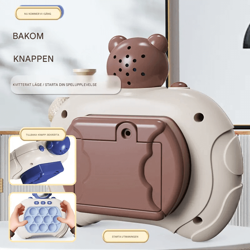 Pop It Quick Press Spelmachine