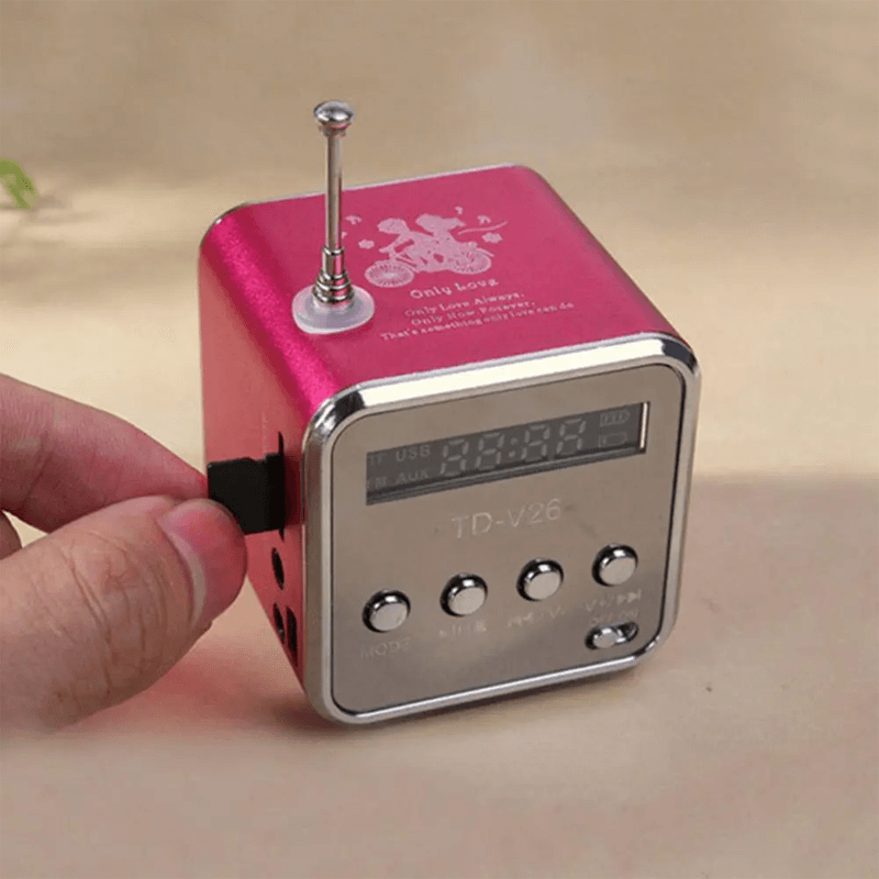 Mini radio Bluetooth luidspreker