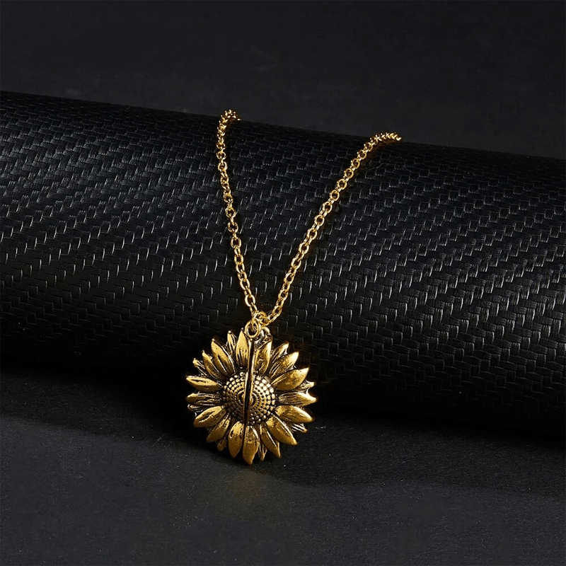 Zonnebloem ketting sieraden