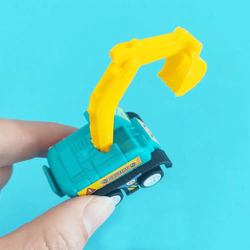 Set kleine technische auto's