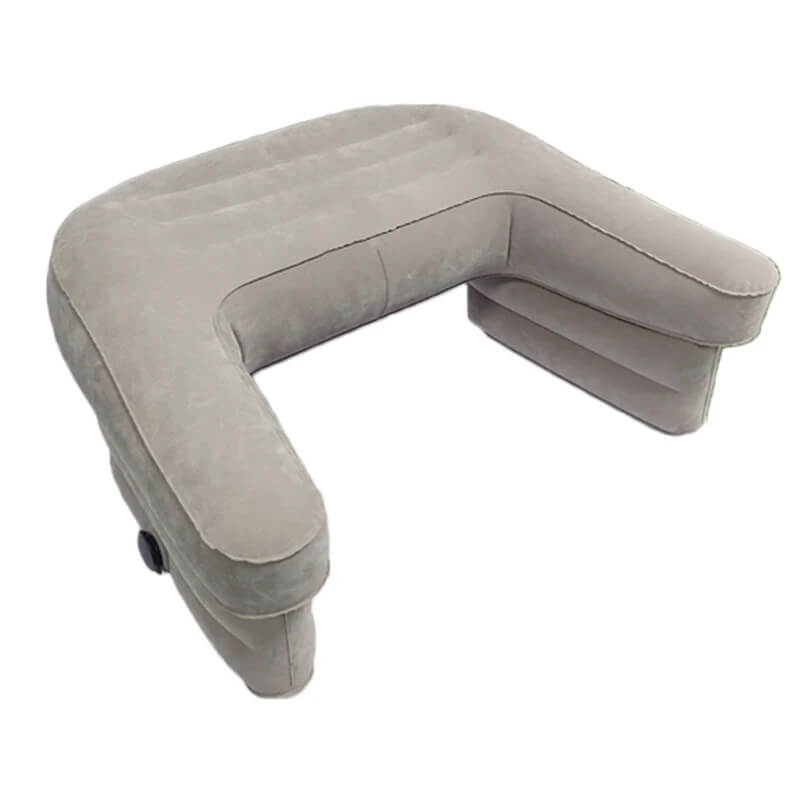 Opblaasbaar Ergonomisch Draagbaar Bureau | Comfort & Ondersteuning in Bed of Sofa - Voor Werk, Lezen & Ontspanning