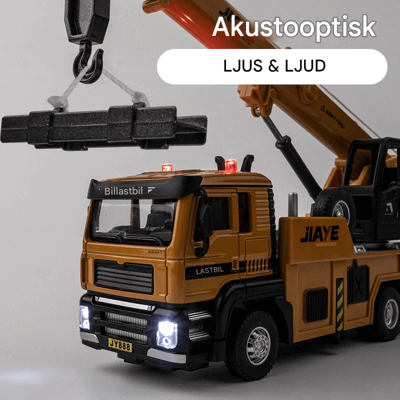 Automodel met licht- en geluidseffecten