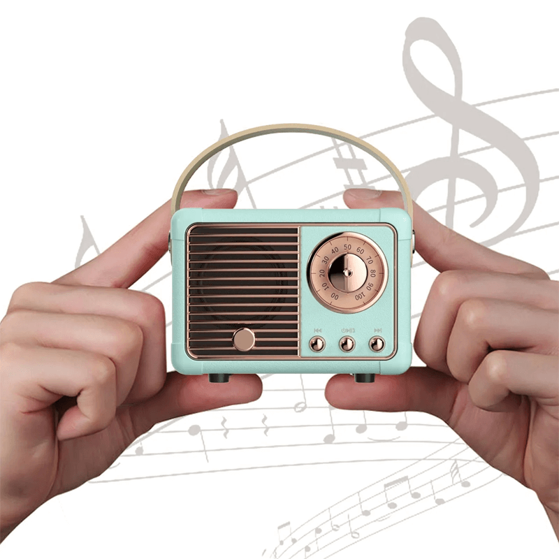 Vintage stijl mini Bluetooth speakers