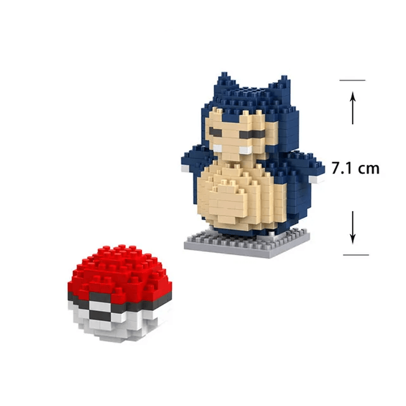 Poke Character Nanoblocks Anime Bouwstenen