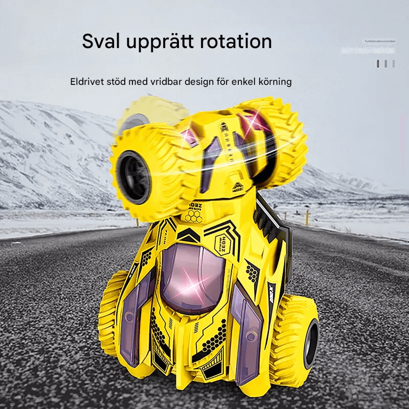 Stunt spinnen speelgoed auto