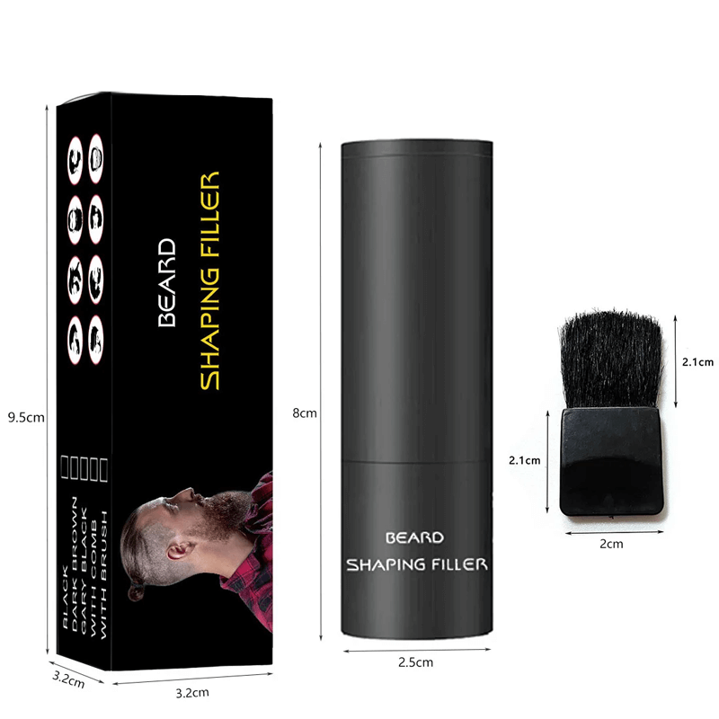 Baard- en haarvulpen met penseel