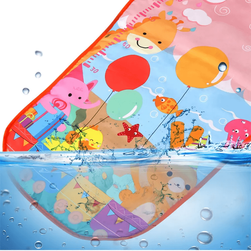 Baby Speelkleed met Muziek & Speelgoed | 3-in-1 Activiteitengym voor Pasgeborenen & Baby's - Zacht, Draagbaar & Ontwikkelingsgericht Spelen van 0-18 Maanden