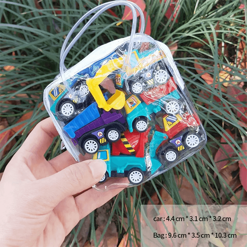 Set kleine technische auto's