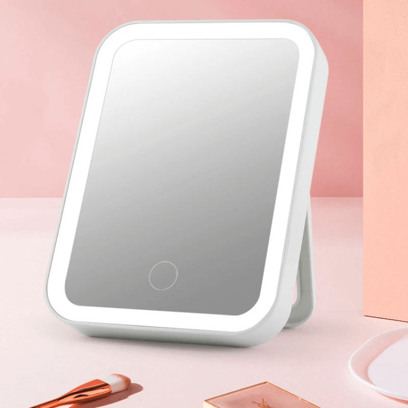 Draagbare LED make-up spiegel