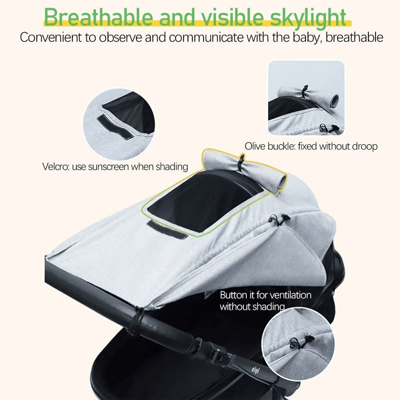 Kinderwagenhoes UV-bescherming