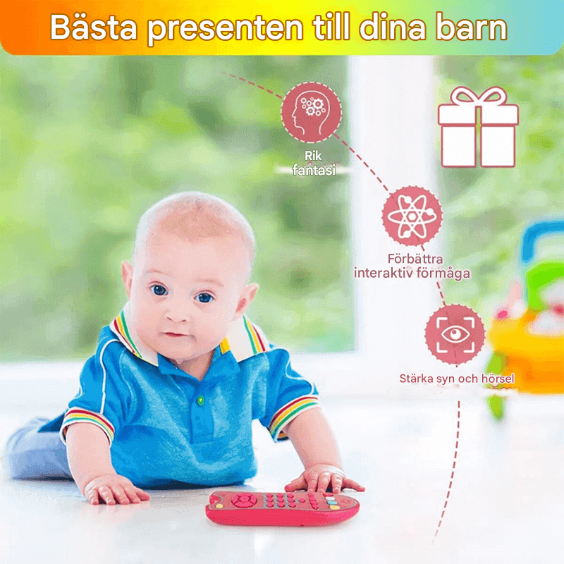 Muzikale TV-afstandsbediening voor baby's