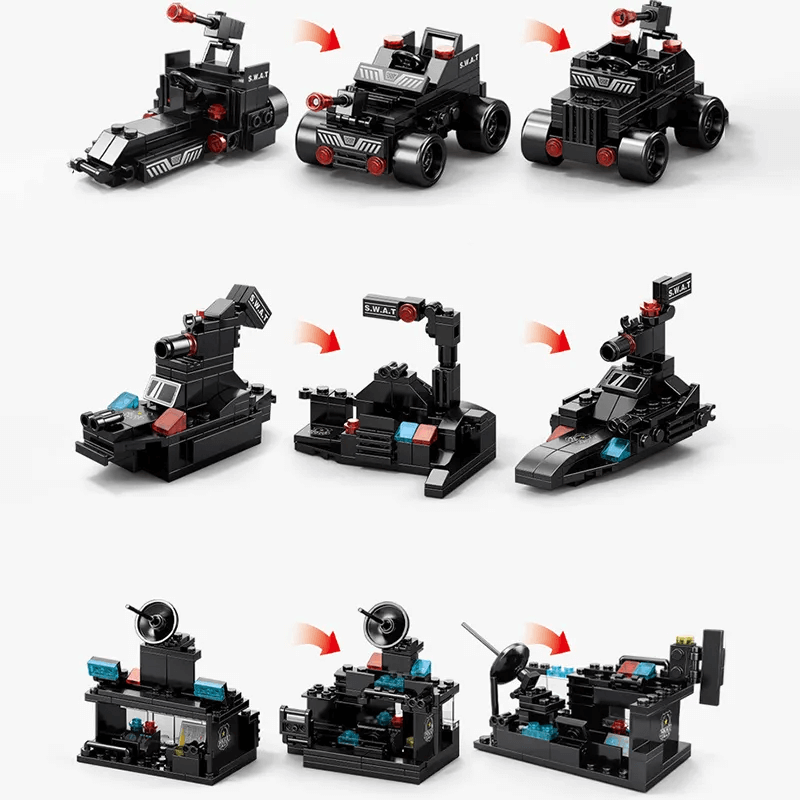 Mechanische transformatie bouwstenen 27-in-1