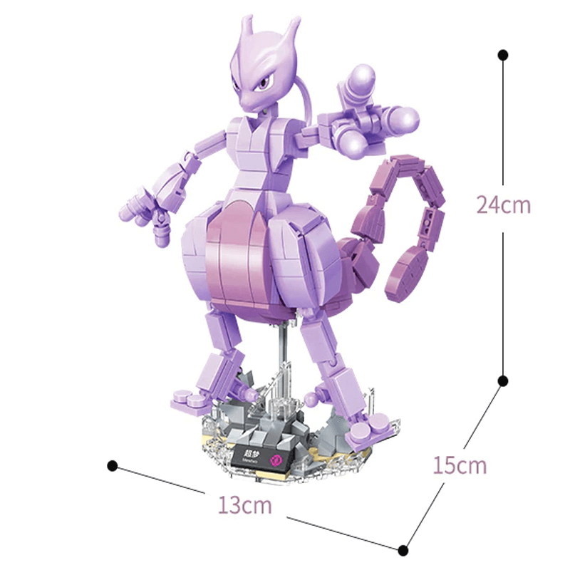 Poke actiefiguren en bouwstenen - Mega Construx