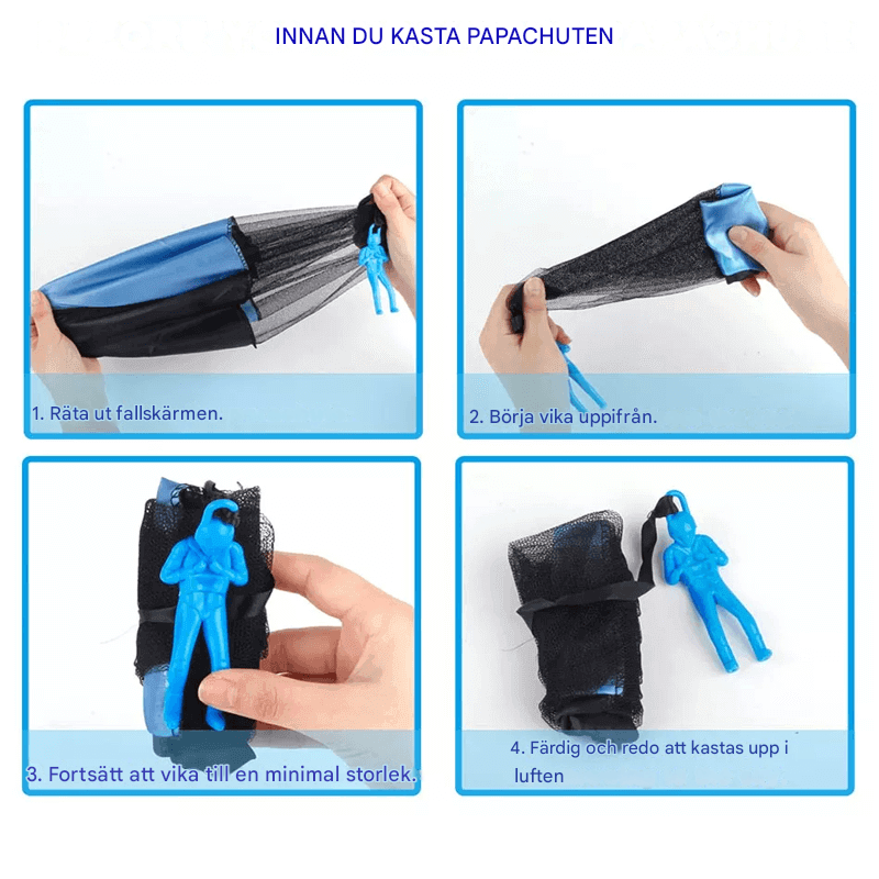 Handwerp parachute speelgoed