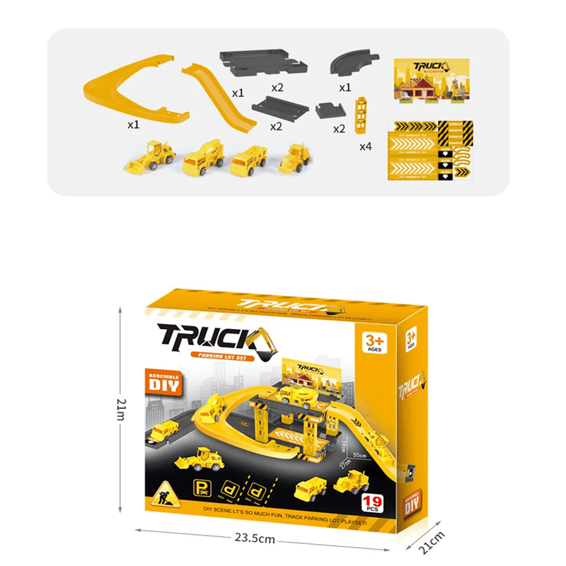 Auto Parkeerplaats Speelgoed set