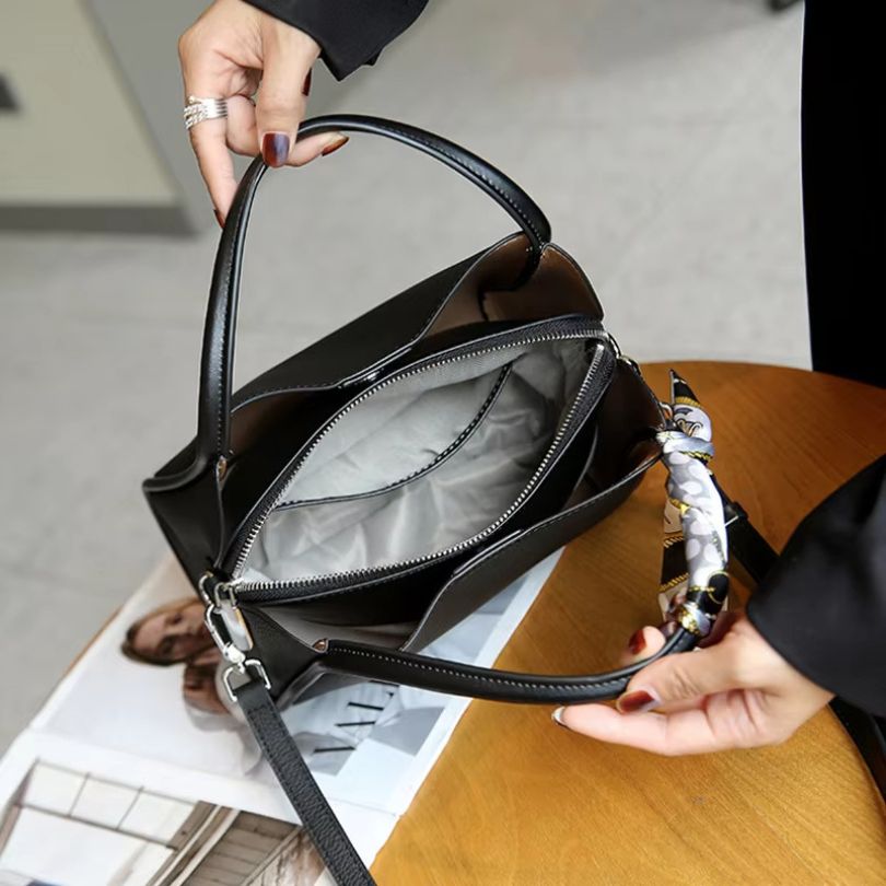 Seraphina - Stijlvolle Leren Tas voor vrouwen met dubbele draagfunctie