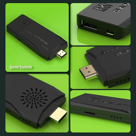 Draadloze Retro Game Console met 20.000 klassieke games, 4K TV Game Stick