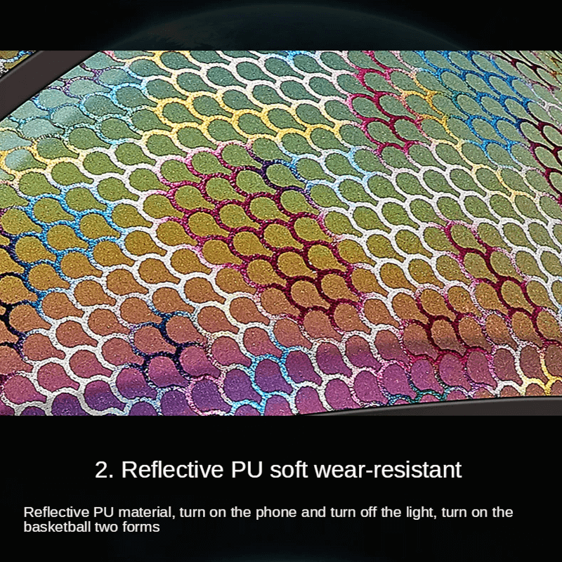 Briljant Reflecterend Holografisch Basketbal