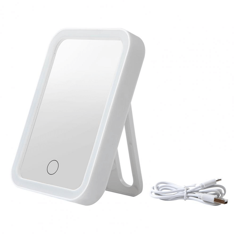 Draagbare LED make-up spiegel