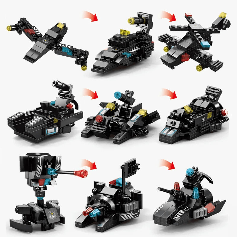 Mechanische transformatie bouwstenen 27-in-1