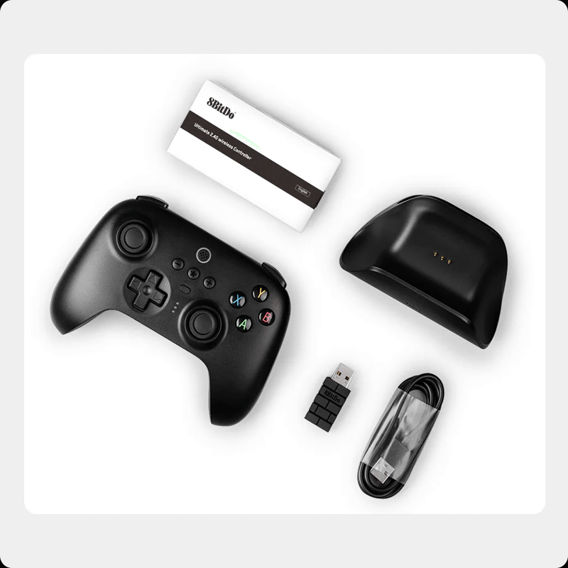 Ultieme 2.4G Draadloze Controller - Hall Effect Joystick Upgrade voor PC, Steam Deck & Android Games