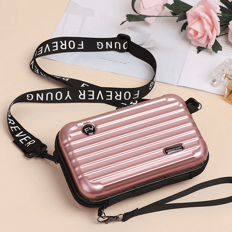 Op reistas geïnspireerde crossbody tas