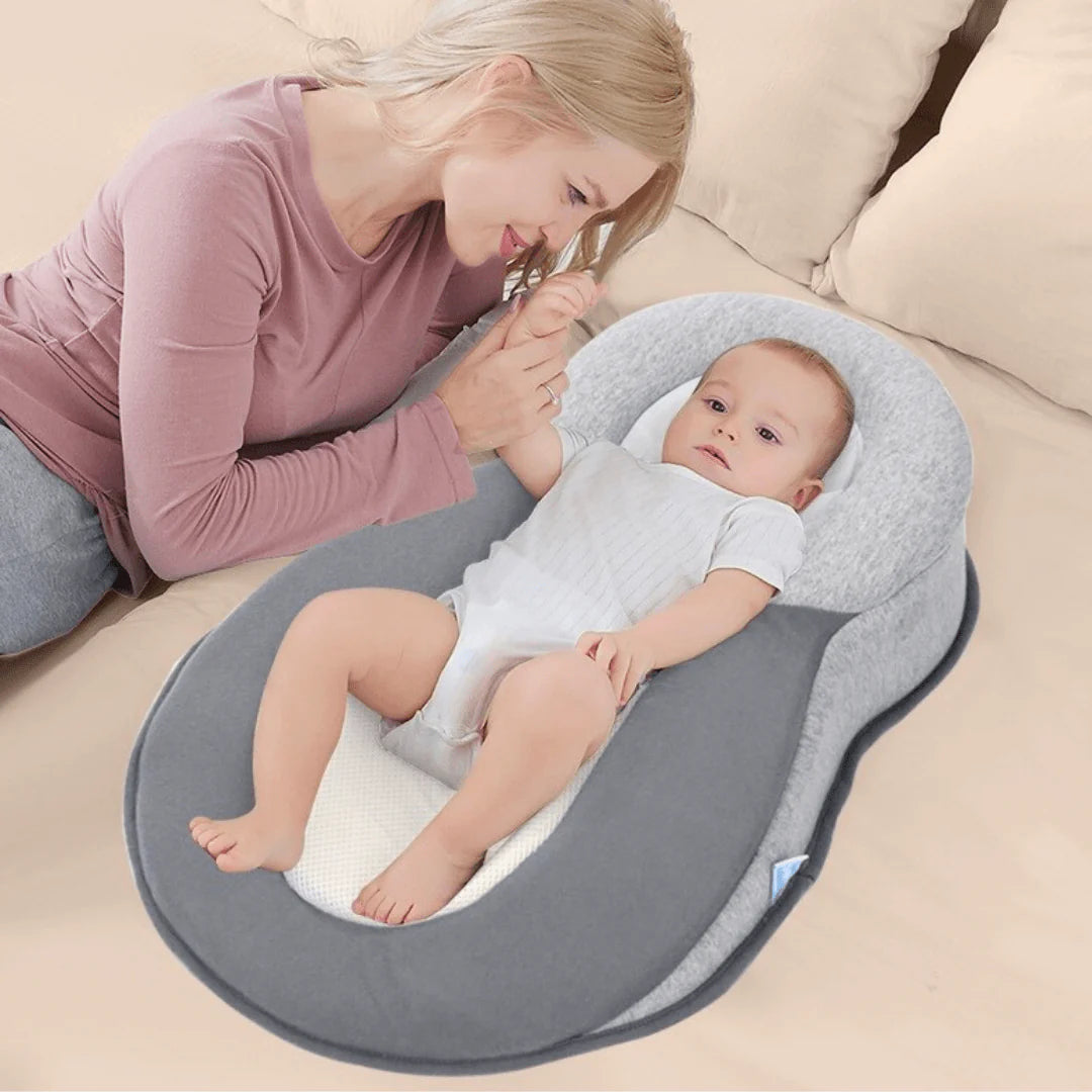 DrömNäste™ Baby Nest - Het ultieme babynest dat ondersteuning biedt rond het hoofdje