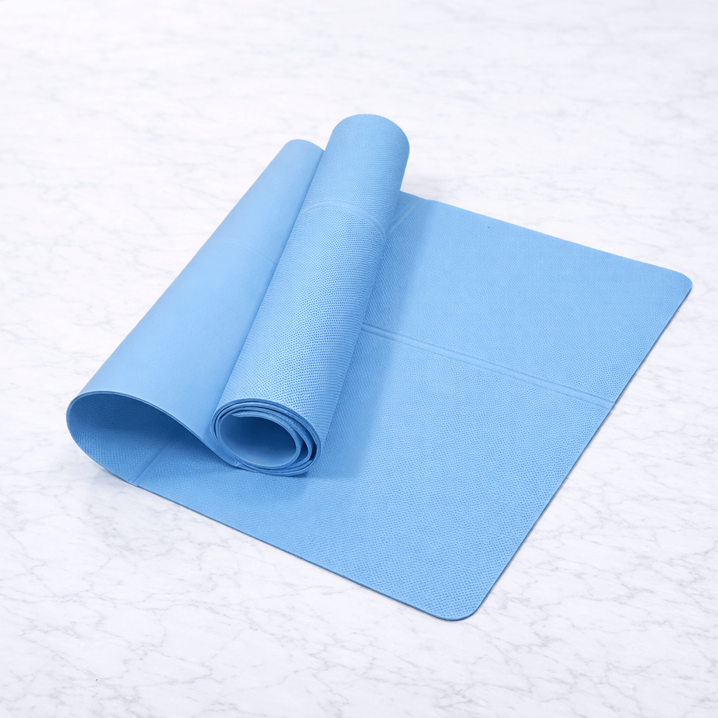 FlexiMat – Halksäker Yogamatta i EVA med 4 mm Dämpning för Yoga, Pilates och Träning