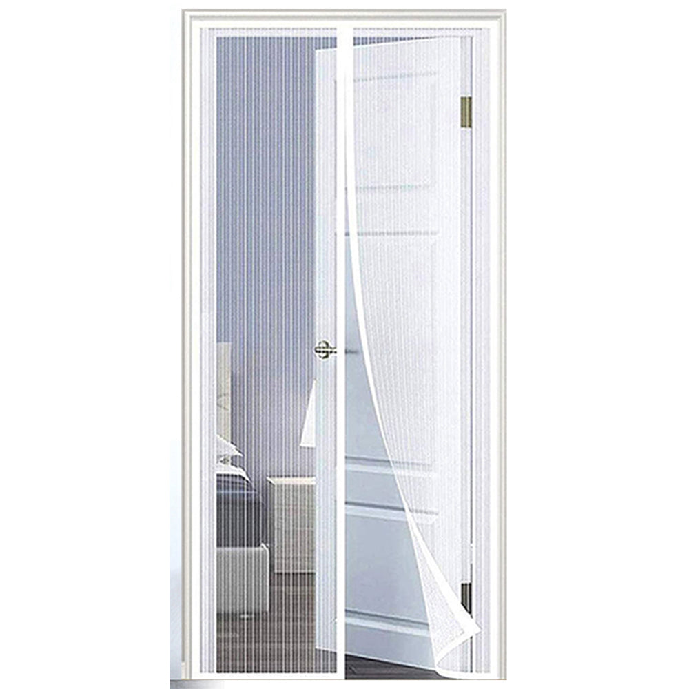 Magnetisch muskietennet voor deur met automatische sluiting | Insectennet met magnetisch slot - Bescherming tegen muggen voor patio, balkon & ingang (Meerdere maten)
