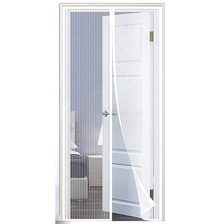Magnetisch muskietennet voor deur met automatische sluiting | Insectennet met magnetisch slot - Bescherming tegen muggen voor patio, balkon & ingang (Meerdere maten)