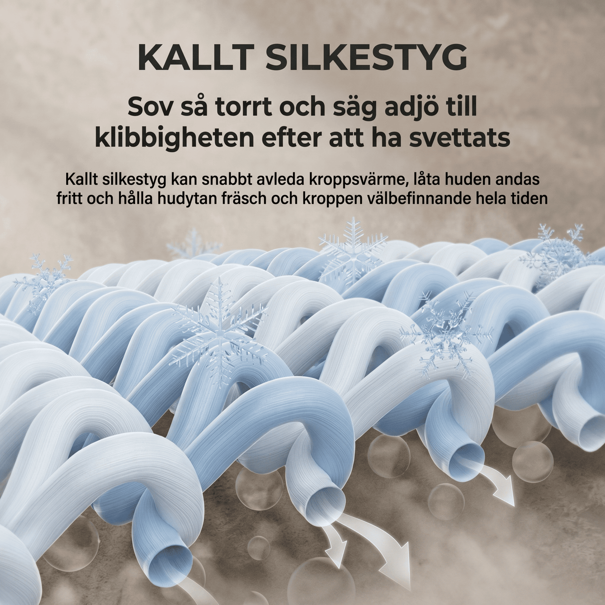 SIXTEN – Kylande Sval Täcke i 100% Polyester med Q-max 0,44 – Twin eller Queen