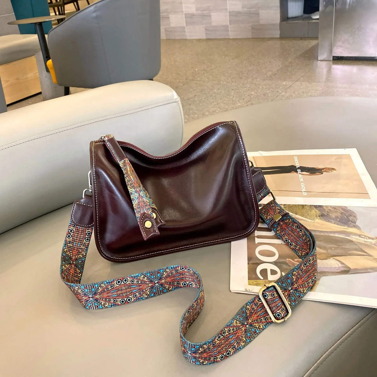 Luxe Leren Tas - Ruime en elegante handtas van echt leer