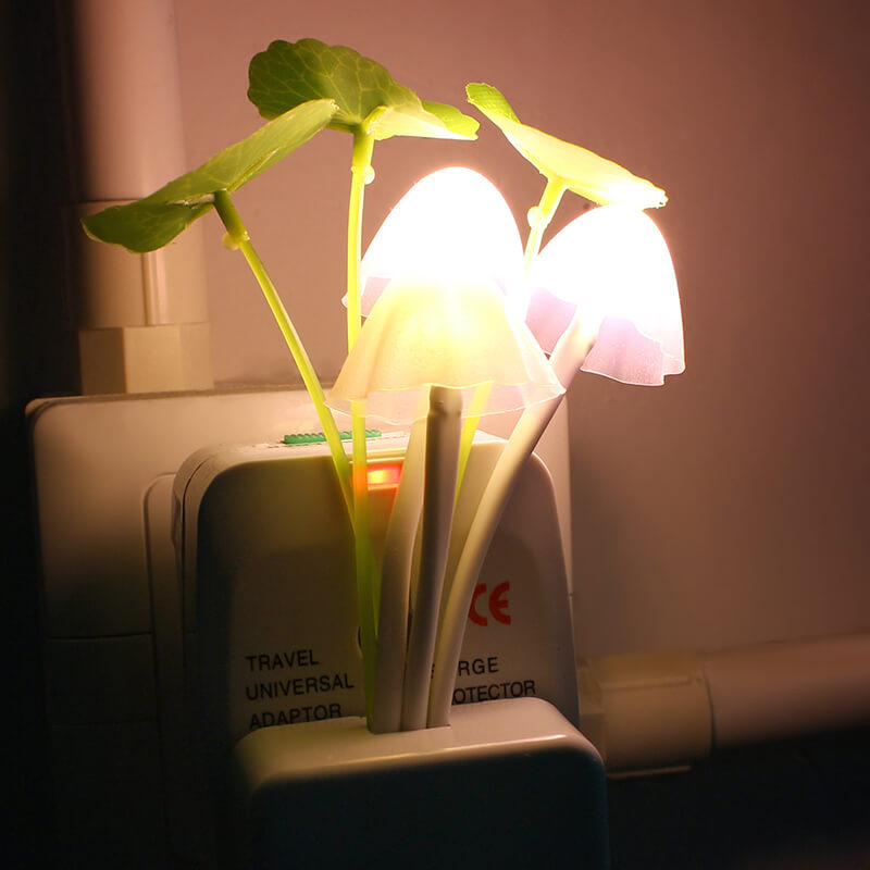 GlowLush - Sensor gestuurd LED nachtlampje met spons ontwerp | Zachte verlichting voor dromerige avonden